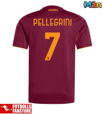 AS Roma Lorenzo Pellegrini #7 Hemmatröja 2025-26 Kortärmad